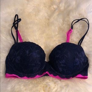 Pink by VS Date Push-up Bra 32C